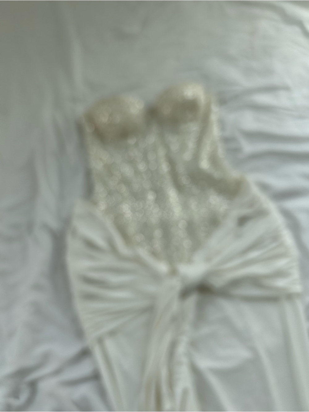 Baby boo white dress - Picture 3 of 3